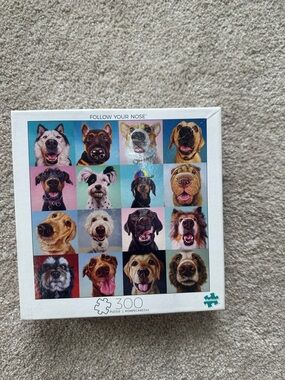 Buffalo David Bitton Dog Portrait Puzzle - Multi Color Panels